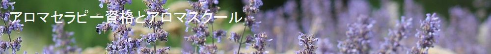 アロマセラピー資格とアロマスクール